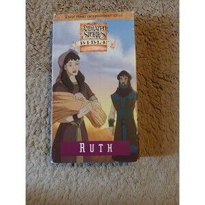 Animated Stories From the Bible Ruth VHS 1994 Nest Entertainment NR